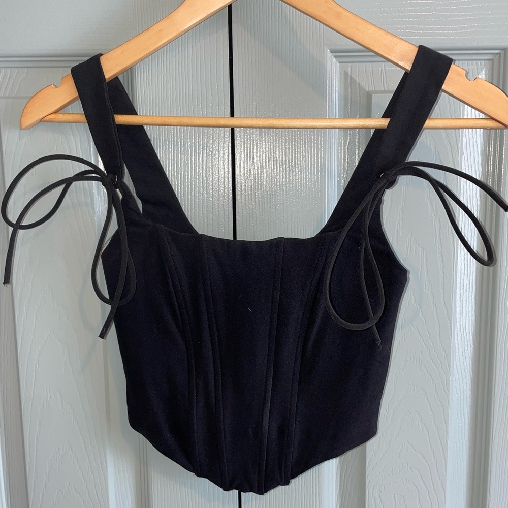 Edikted Genevive Woven Stretch Corset